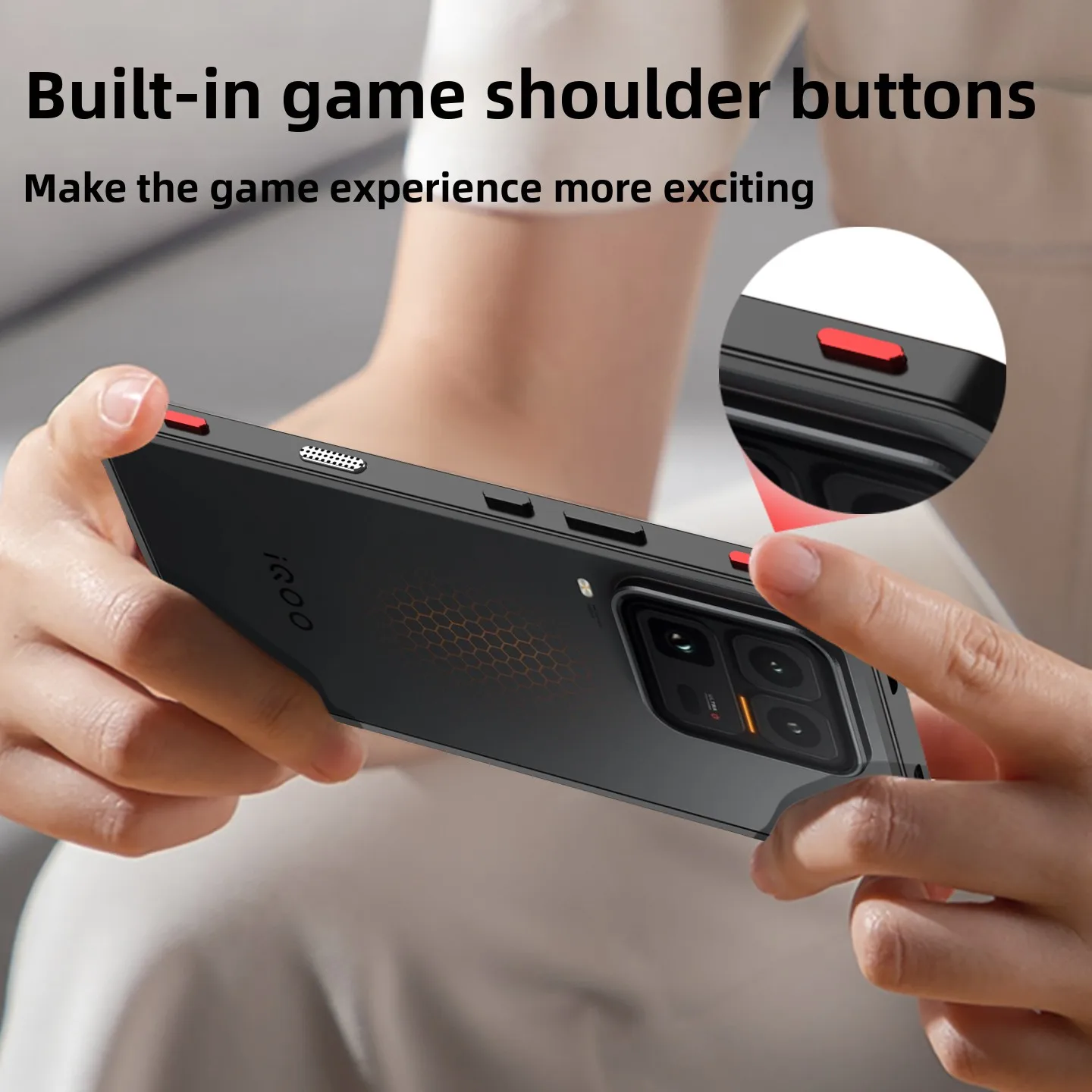 Sleek Ultra-thin Metal Frame Backless Cooling Heat Dissipation Phone Case - Shockproof Protection
