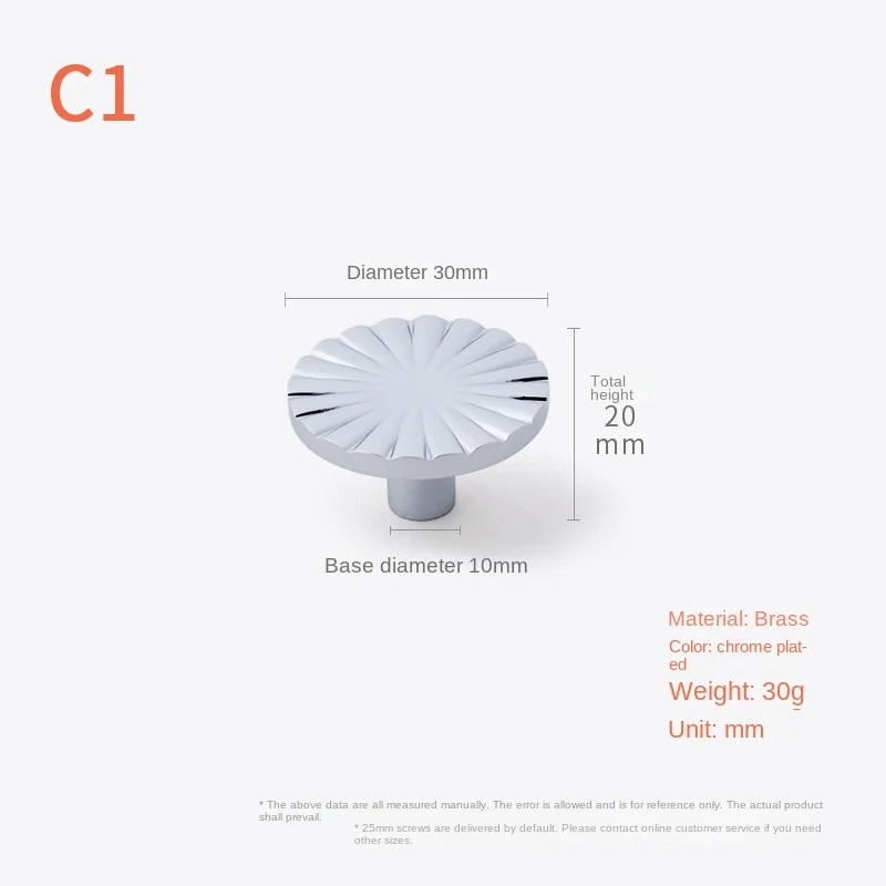 30mm-chrome plating