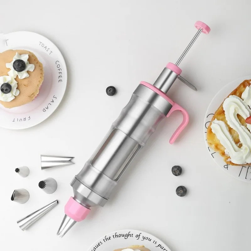 2 Sets Icing Decoration Gun Set Dessert Decorating Decorator