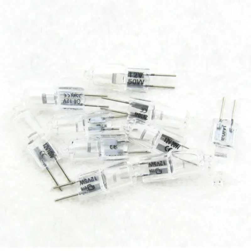 Led table lamp Mini led light Glow light 10pcs G4 Halogen Bulb 12V 5W 10W 20W 35W 50W G4 Halogen Bulbs