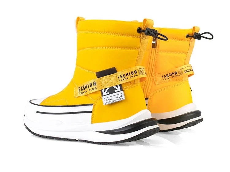 Warm Anti-skid Plush Waterproof Winter Boots - true-deals-club