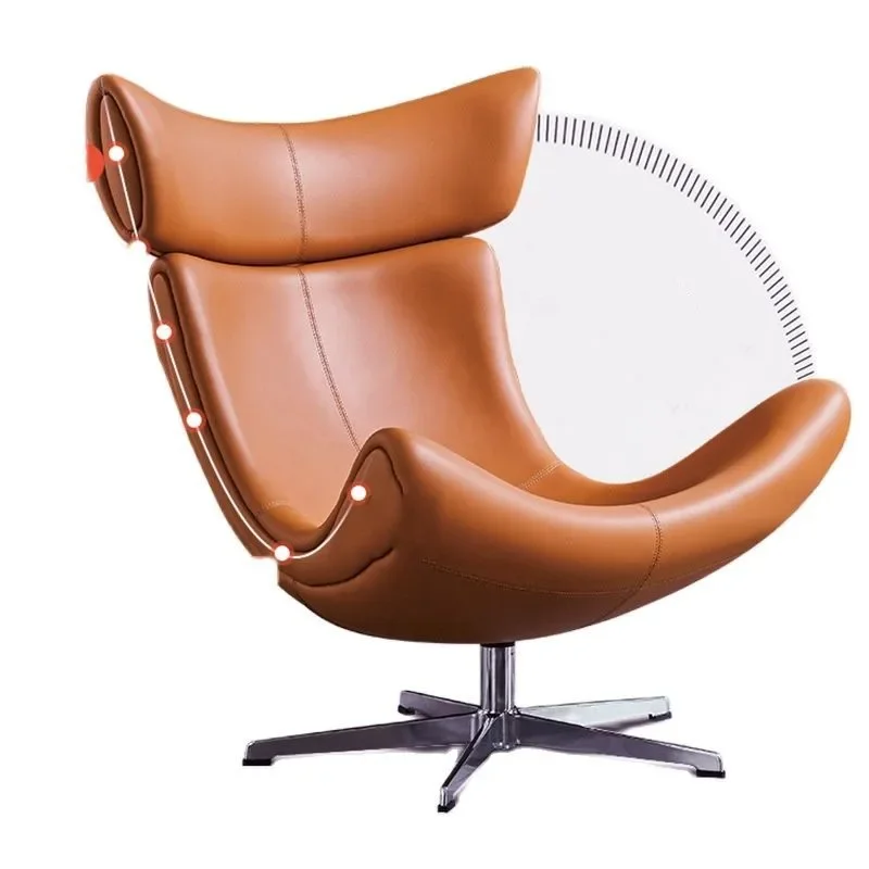 

Meeting Simple Creative Single Casual Sofa Luxury Living Room Chair Modern Lazy Sofa Nordic Office Guest Single Chair Furniture