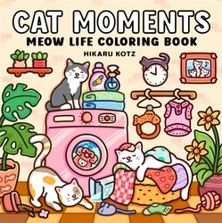 Charming Japanese Coloring Adventure: Delightful Scenes and Characters (StyleC)