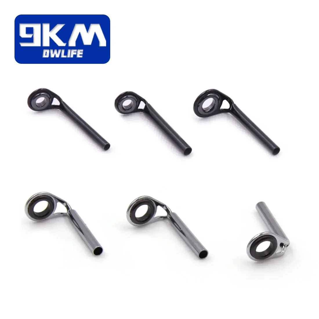 Fishing Rod Guides 12Pcs MKT Stainless Steel Spinning for Fishing Rod ...