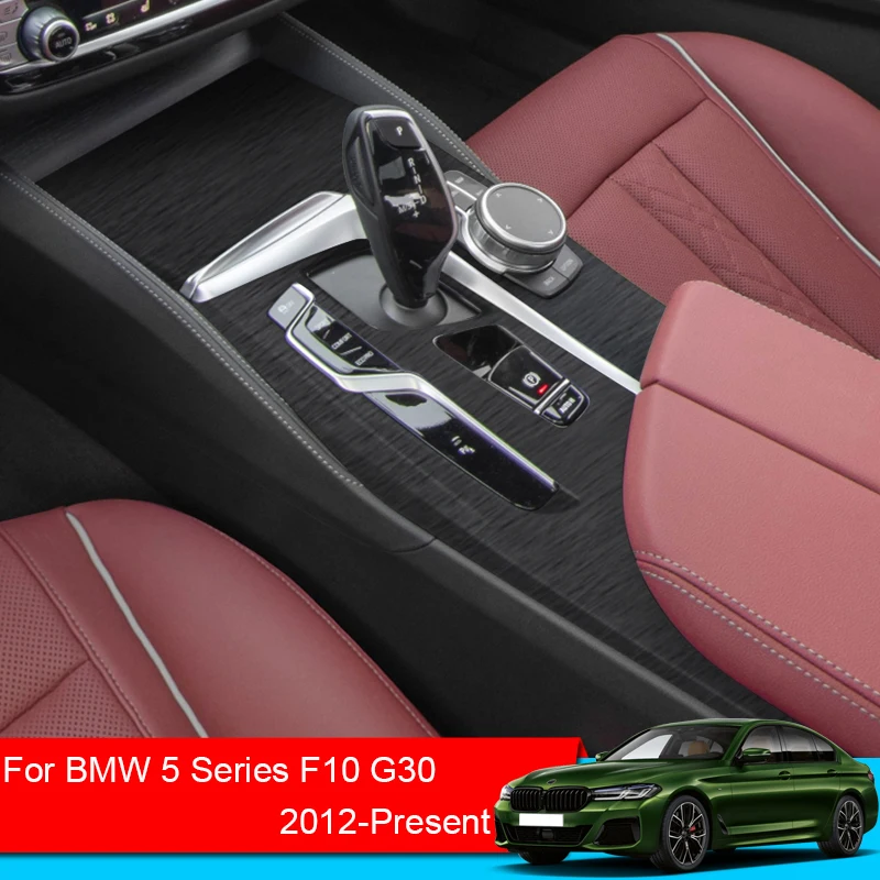 

Car Interior Sticker For BMW 5Series F10 G30 2012-2025 Lifting Window Panel Decal Gear Box Dashboard Protective Film Accessory