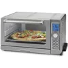 TOB-135N Deluxe Convection Toaster Oven Broiler, Brushed Stainless, Silver 4