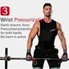 2PC Weightlifting Wrist Straps Sports Booster Belt Grip Belt Fitness Pull-up Bars Pull-ups Silicone Non-slip Deadlift Belt Band 6