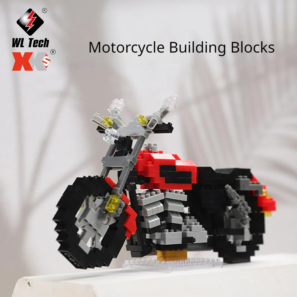 

WLtoys мотоцикл гоночный автомобиль мотоцикл городская модель автомобиля строительные блоки автомобиль Кирпичи игрушки для детей Подарки