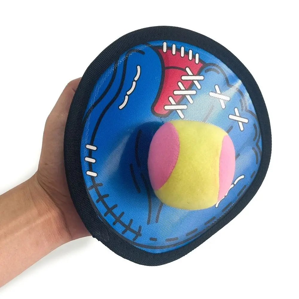 Creative Catching Ball Game Toy Colorful Ball Racket Throwing Ball Toy Hand-Grabbed Ball Reused Catches