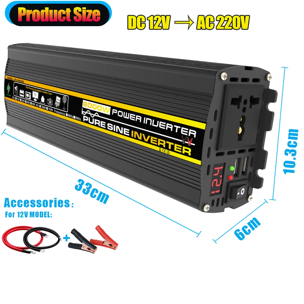 ڵ  ι,  USB  Ʈ ι,   DC12V  AC 220V, ڵ RV, 3000W-6000W, 8000W
