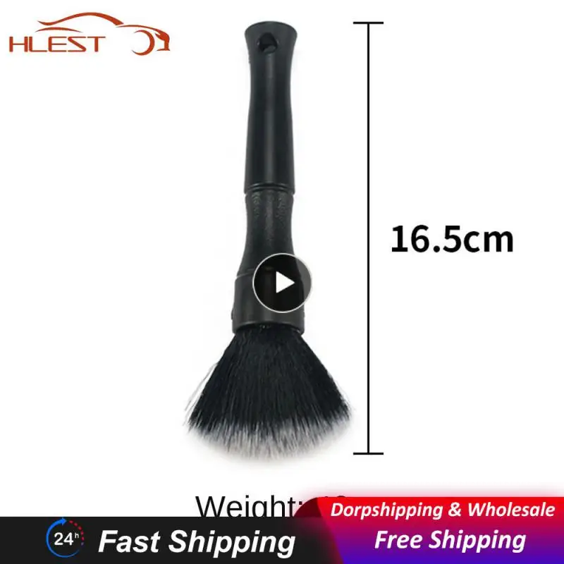 

1PCS Car Brush Ultra-Soft Detailing Brush Soft Auto Interior Detail Brush With Synthetic Bristles Car Dash Duster Brush