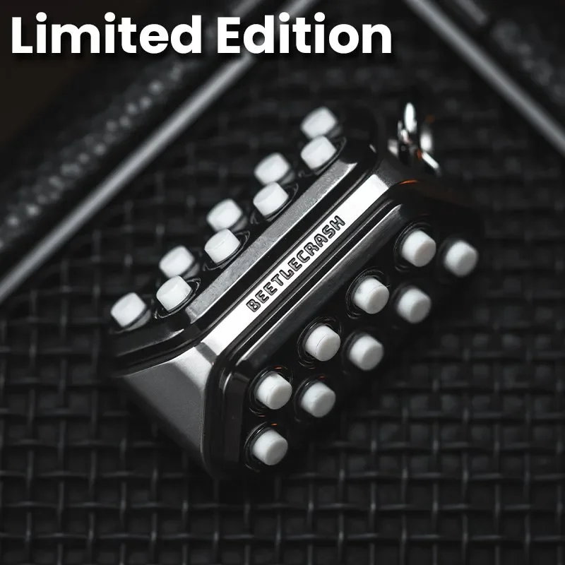 Lutie edcバブルフィジェットトイ、ビートルクラッシュ、ストロベリー