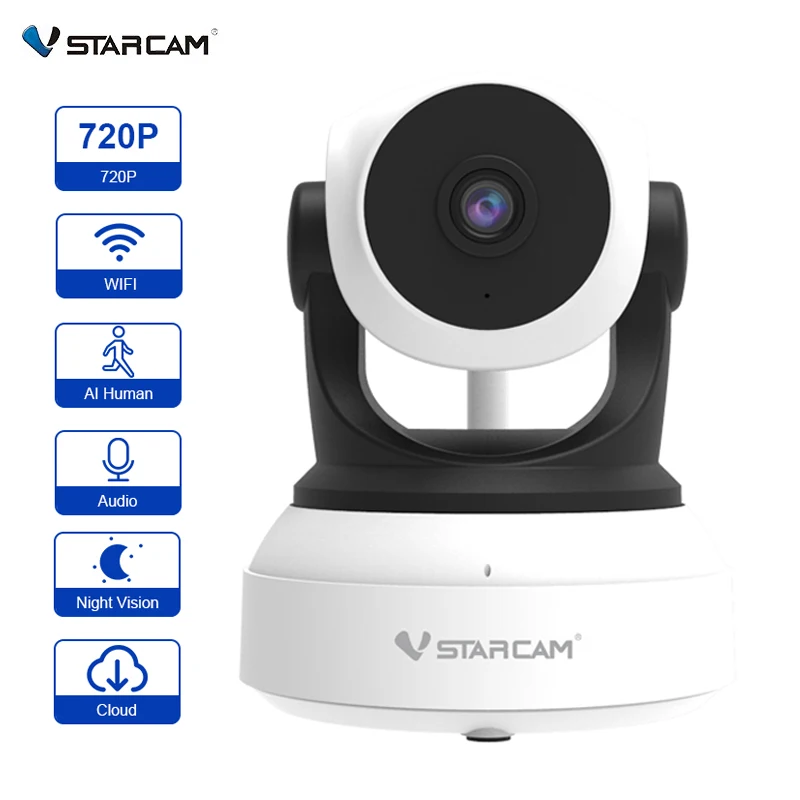 Vstarcam Baby Monitor Wifi Two Way Audio Smart indoor Wifi Camera Humaniod Detection Wireless Home Security Camera for Baby