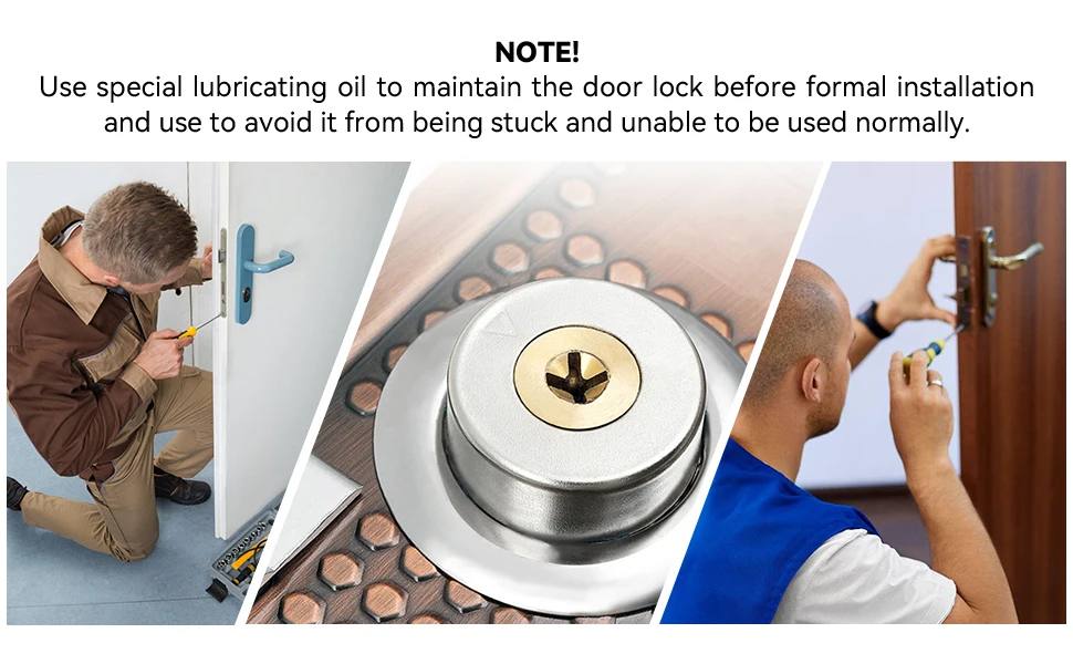 Description Picture 5 of itemBrass Replacement Mortise Rim Cylinder Door Night Latch Lock Cross Shaped Nightlatch + 6 Keys