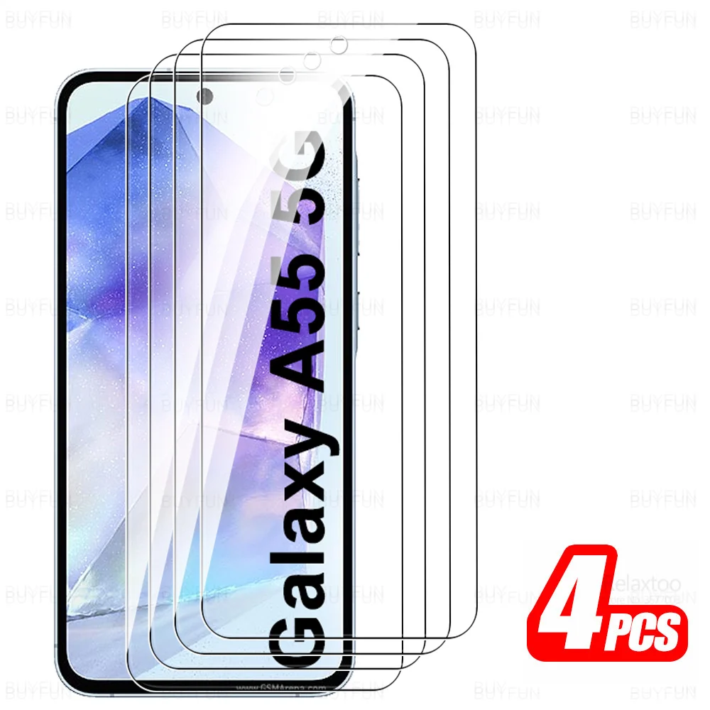 Premium Tempered Glass HD Armor Phone Screen Protector Film (1-4 Pack)