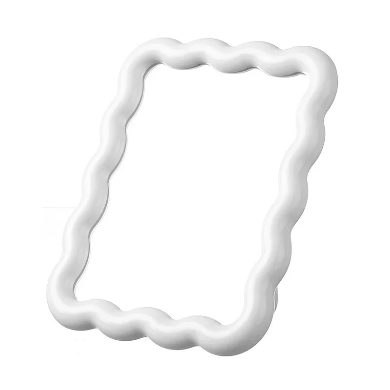 Portable Foldable Cute Vanity Mirror – Solid Color and Compact Design