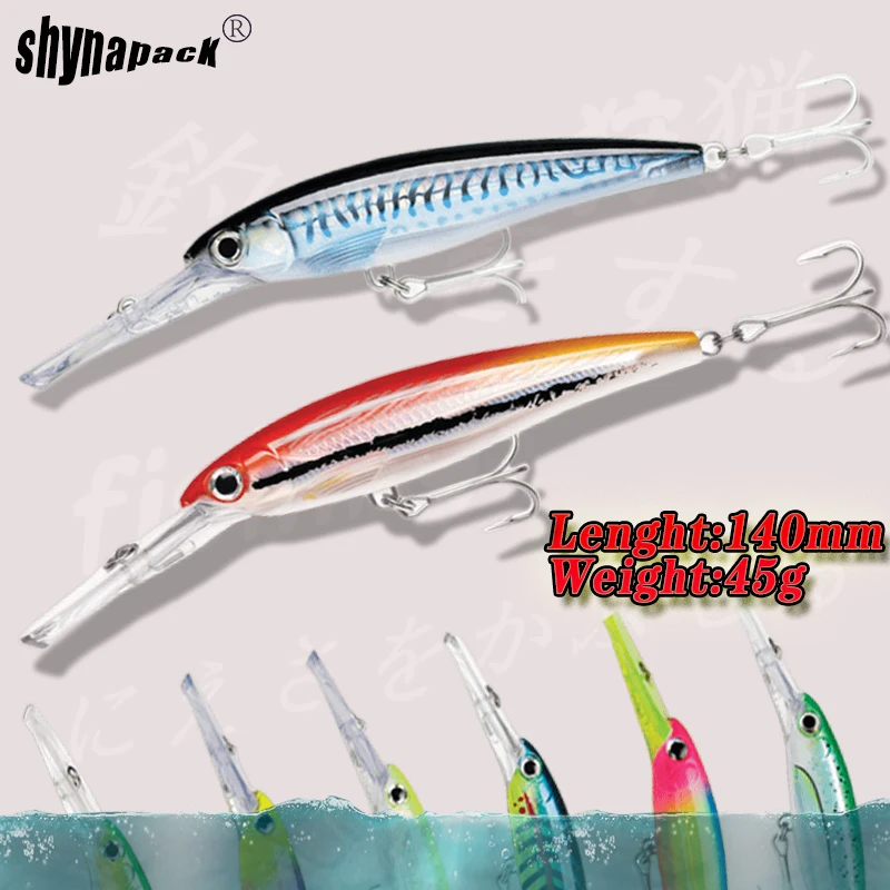 Shynapack 14cm 46g szuper Mágnes Testsúly Rendszer stv Gipszlenyomat Új manöken horgászni lures Nehezen Csali 2023 minőségű wobblerek Fürge cselle