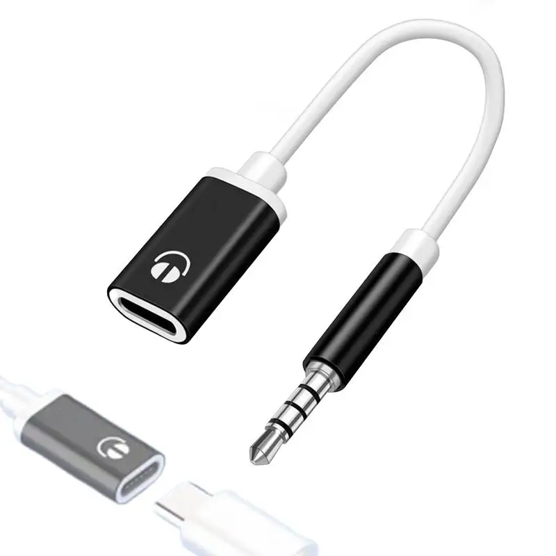 Type C to 3.5mm Headphone Adapter Cable