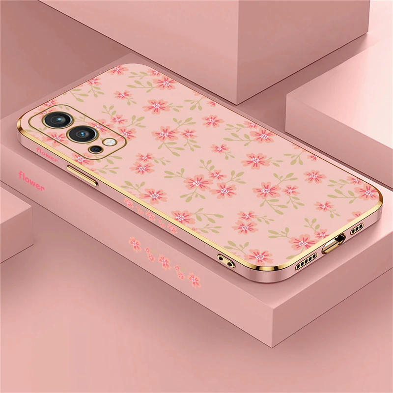 Floral Shockproof Soft Silicone Phone Case