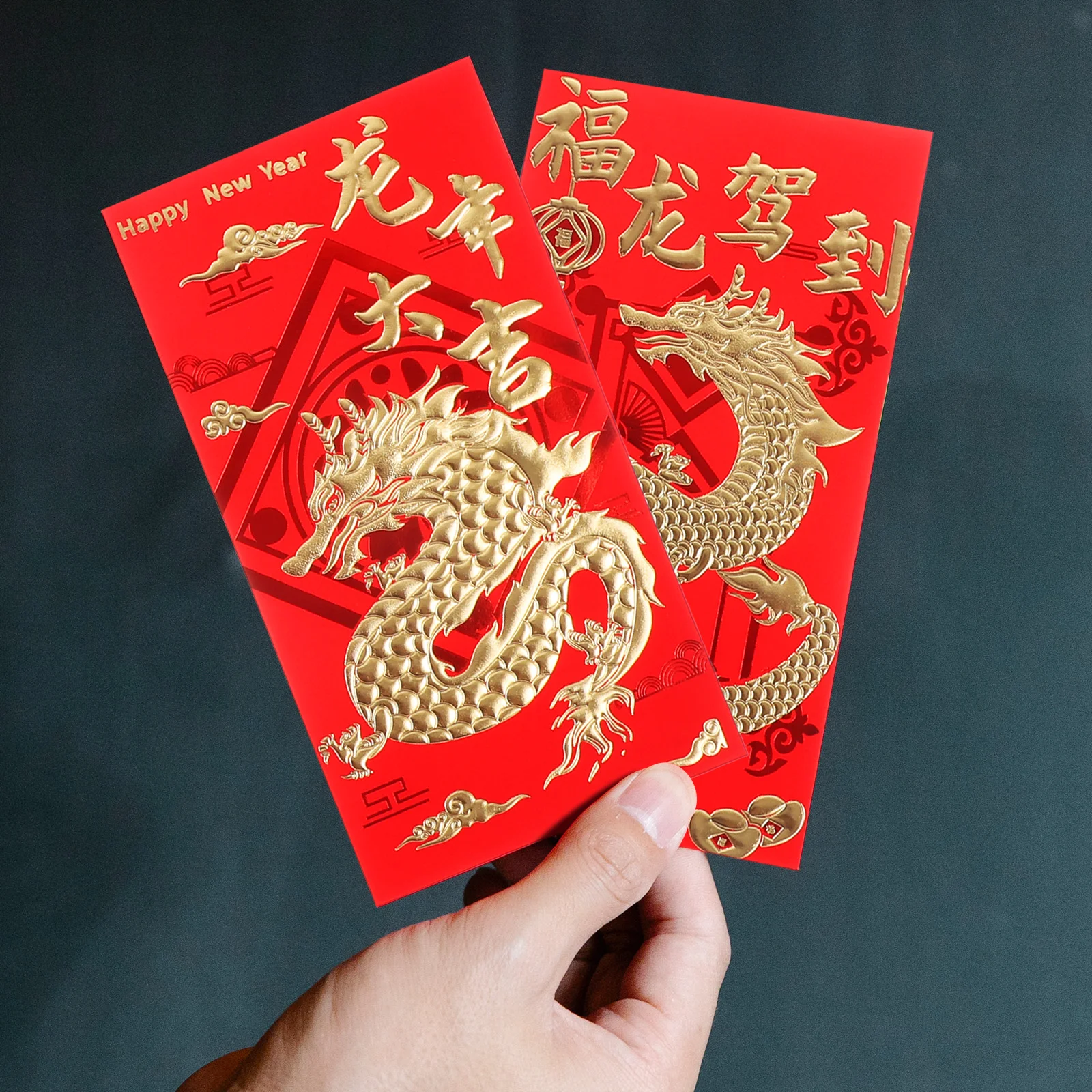 

New Year Red Envelopes Lucky Money Bless Red Pockets Year Chinese Spring New Year Wedding Ceremony Decorations