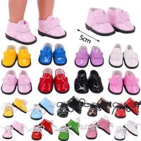 5Cm Doll Shoes Blythe Wellie Wisher Shiny Shoes Pu&Laces For 14.5 Inch Doll&EXO&Paola Reina Doll Accessories Girl DIY Toys 1