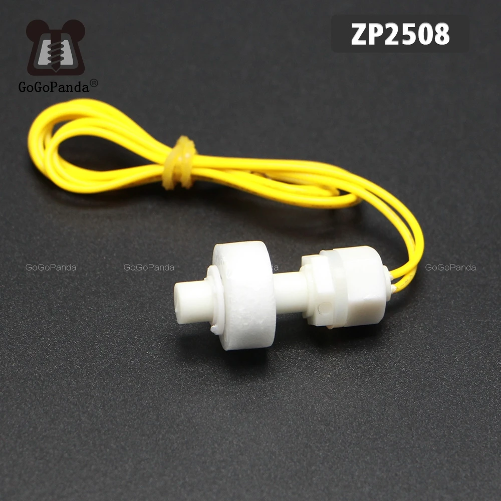 

Free Shipping ZP2508 10Pcs M8*25mm 100V 220V Float Switch Mini Type Poly Propy Water Level Liquid Sensor Normal Close