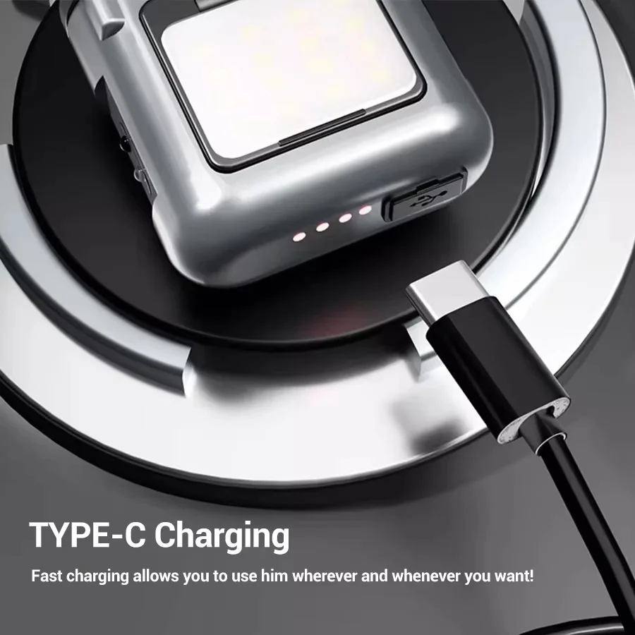 COB LED Headlamp Sensor Cap Clip Light USB Rechargeable Head Flashlight Built-in Battery Headlight Led Head for Fishing Camping