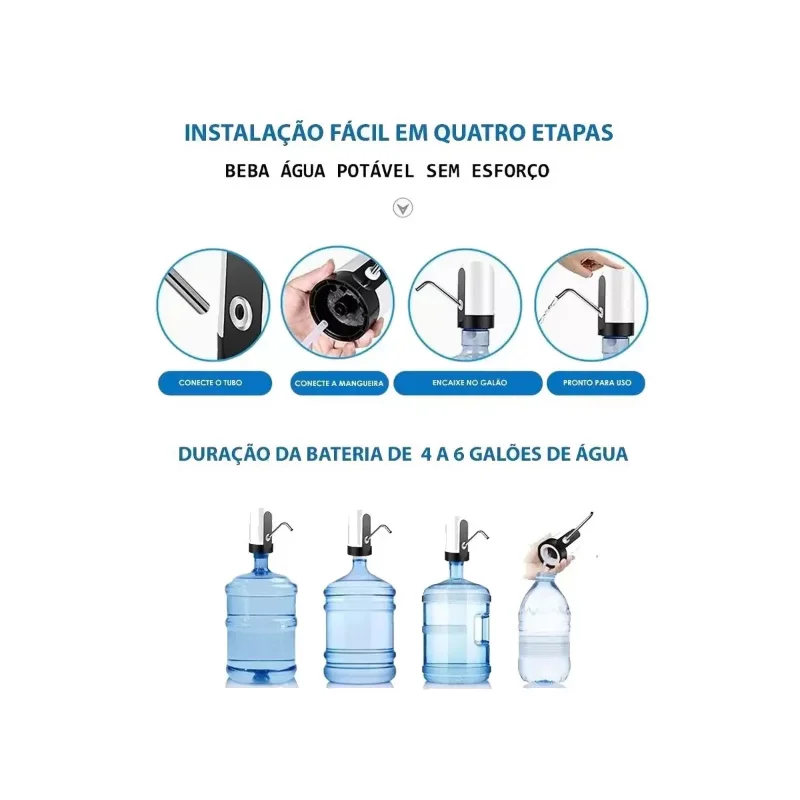 Universal Electric Pump For Gallon With USB Charging Bottle Gallon Water Pump water pump water bottle pump