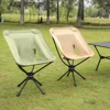 Outdoor Folding Chairs Rotatable Swivel Chair for Camping Lightweight Beach Fishing Chairs with Carry Bag for Picnic Hiking 6