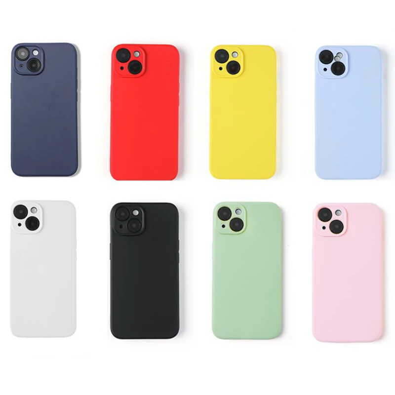 Luxury Liquid Silicone iPhone Case – Premium Protection Cover