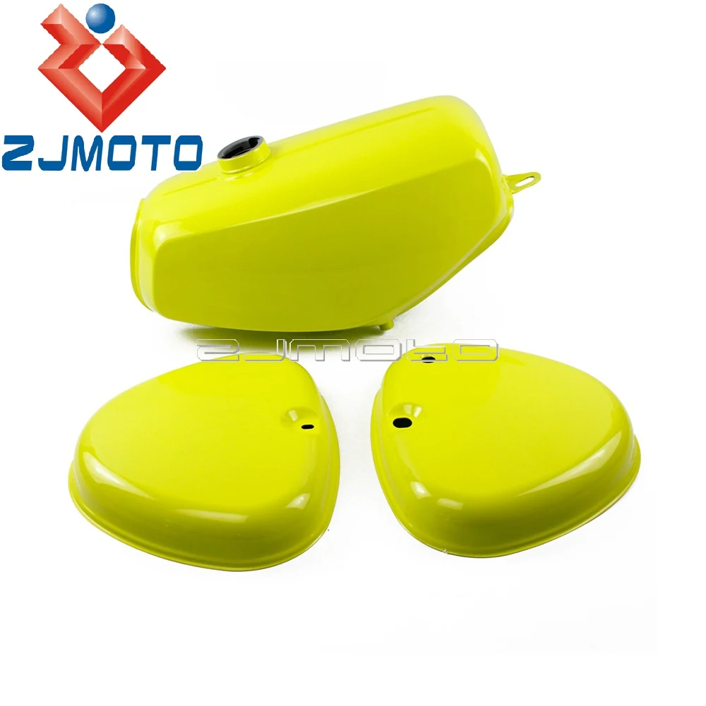 Motorrad Painted Set Tank + Seitenabdeckung Grun For Simson S51 S50 S70  Kraftstofftank Fuel Tank - Fuel Supply - AliExpress