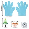 Baby Finger Puppets Set Montessori Parish Toys DIY Animal Storytelling Felt Gloves Didactic Material Hand Puppet Educational Toy 6