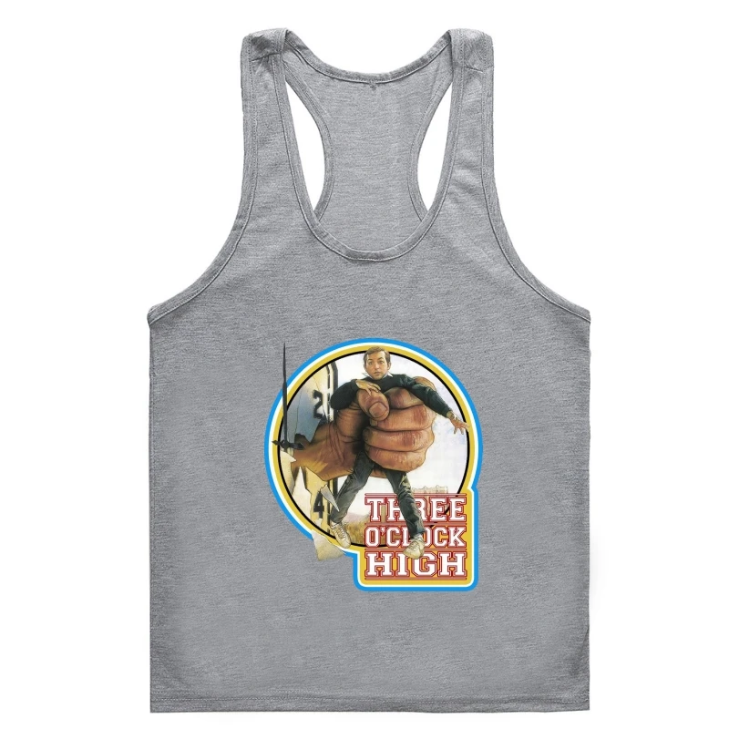 

80 Comedy Classic Three OClock High Poster Art custom tank top men Any Size Any Color(1)
