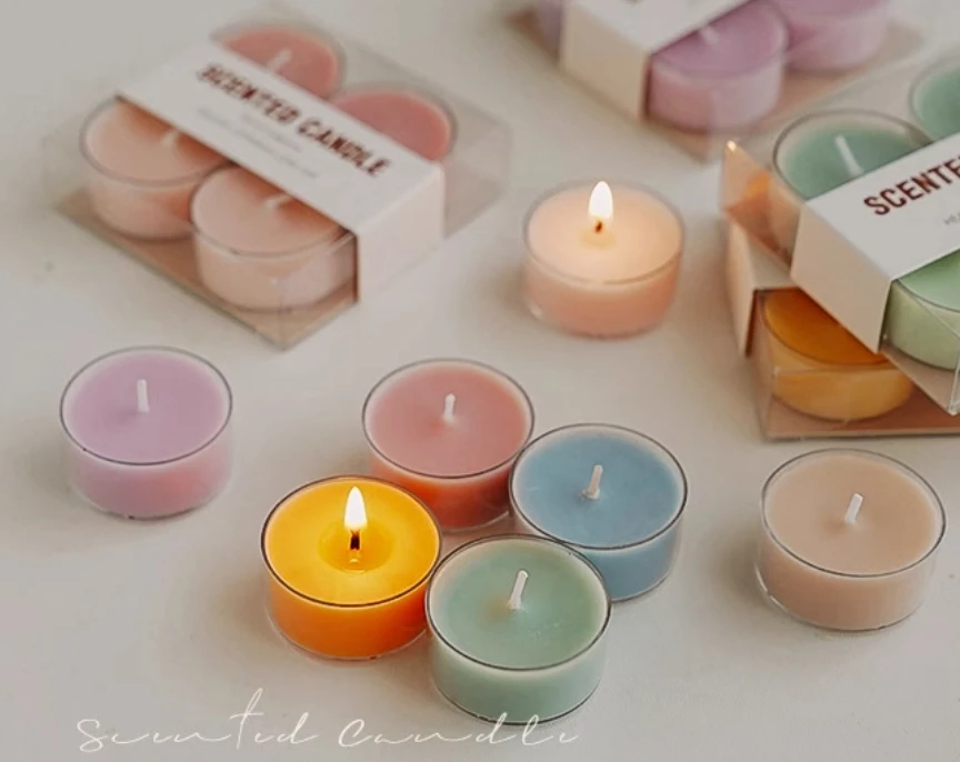 Handmade Cookie Shaped Aromatherapy Candle Cute Children's Friends Gift Gift Home Decoration Ornament