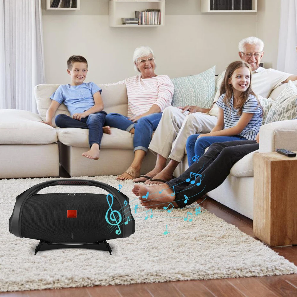 Desktop Stand Acrylic Speaker Mount Base Holder Desk Display Stand for JBL Boombox 1 2 3 BT Speaker