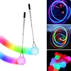 LED Colorful Luminous Ball Swing Flash Ball Dance Fitness Exercise Ball Halloween Christmas Children's Ball Light Toys 1