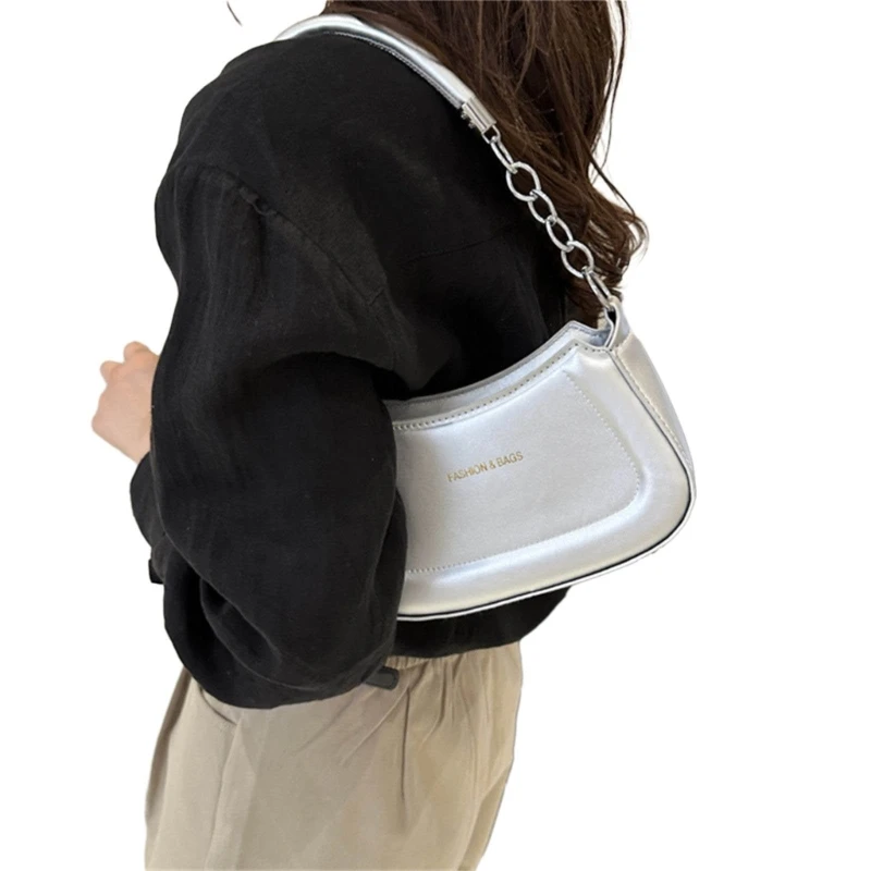 Vintage PU Crossbody Bag for Women Shoulder Bags Lightweight and Easy to Carry Handbag E74B