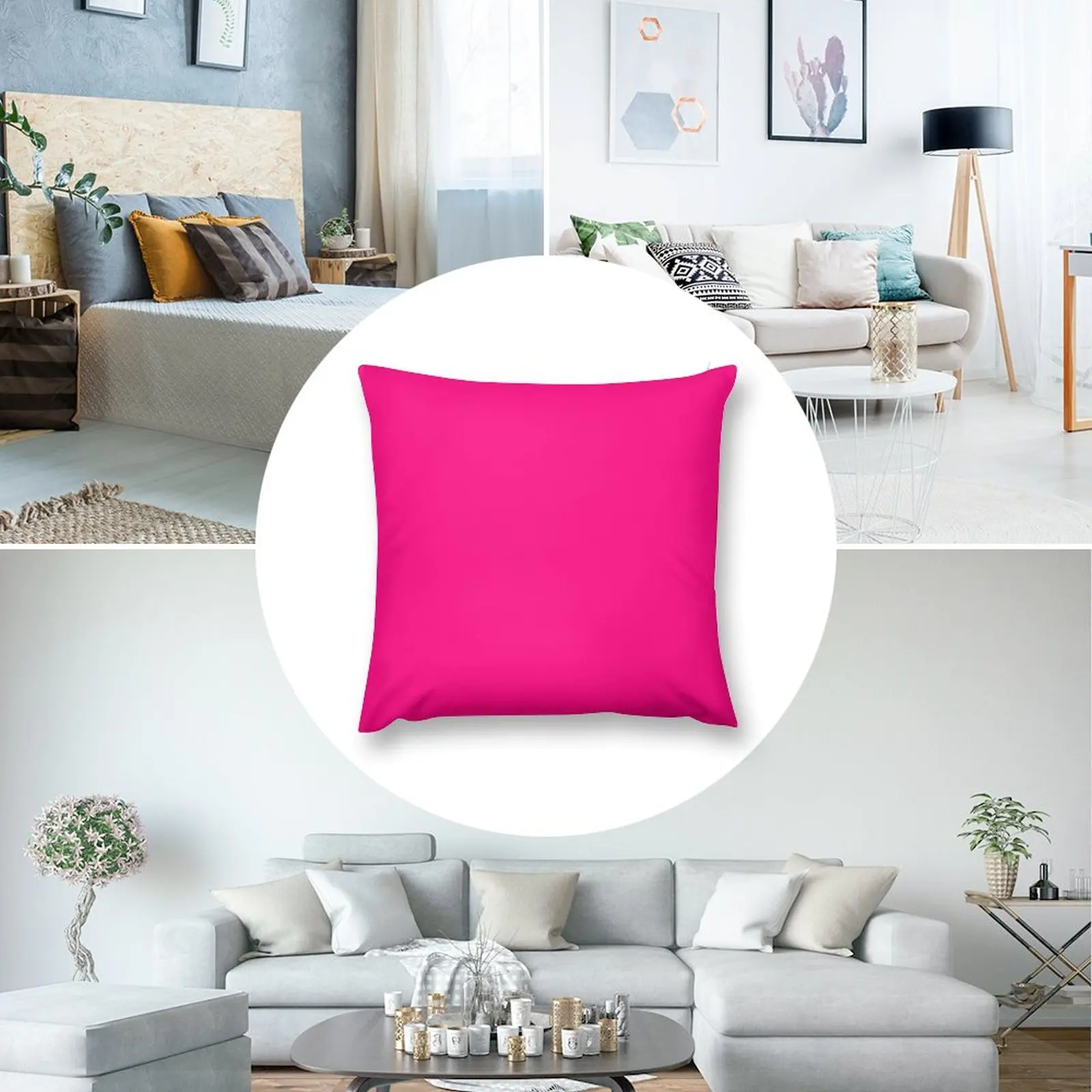 Providence Pink Merry Christmas Velvet Throw Pillow, 12x20