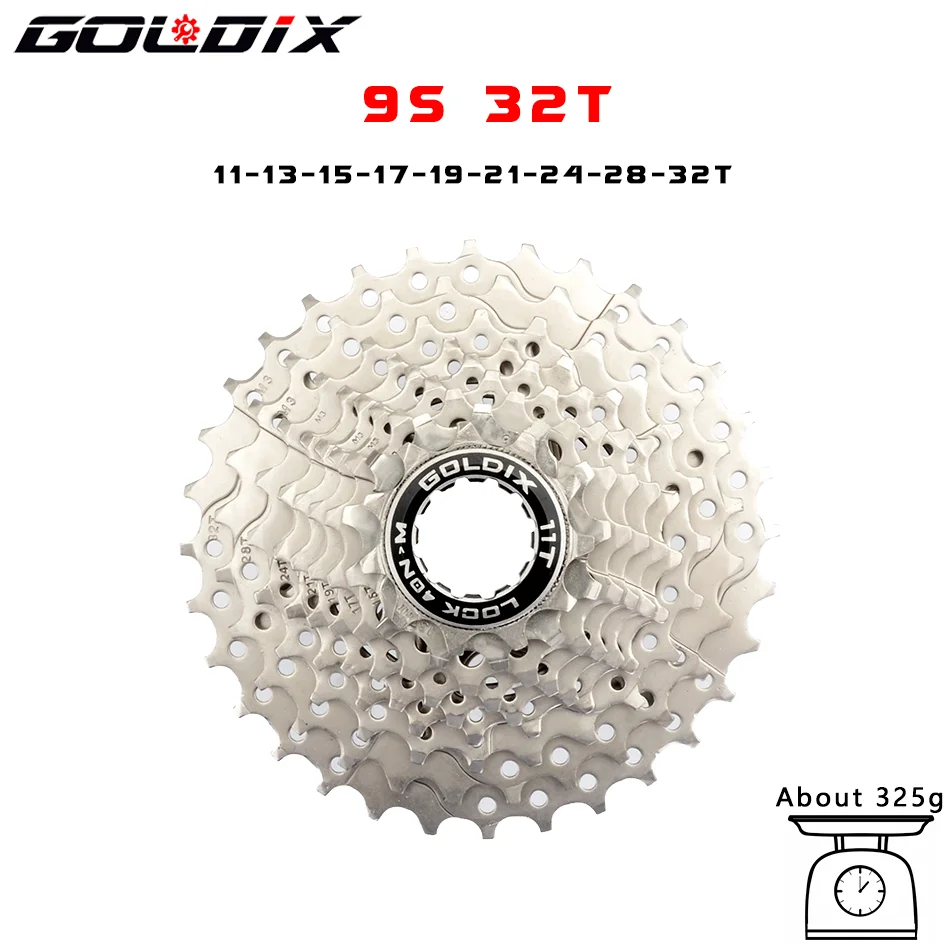 GOLDIX Road Bike 8 9 10 11 Speed Velocidade 11-25T/28T/32T