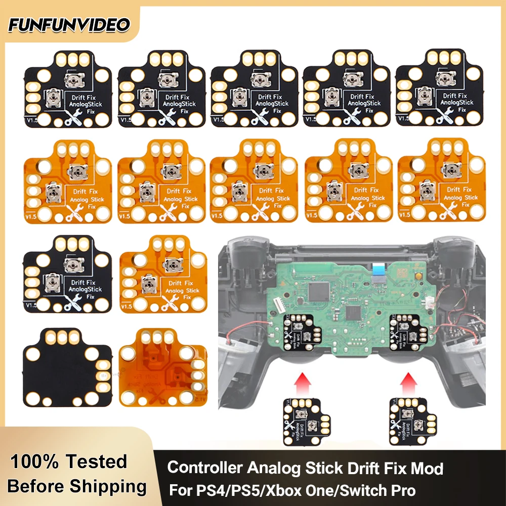 10pcs 30pcs For Ps4/ Ps5/ Xbox One Controller 3d Joystick Reset