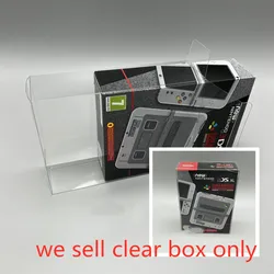 PET Box Protector For New Nintendo 3DS XL Collect Exhibition Boxes Shell Clear Display Case European edition