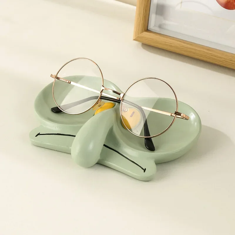 Storage Tray Cartoon Baby Octopus Brother Glasses Frame Jewelry Box Storage Decoration Cute Office Desktop Decorative