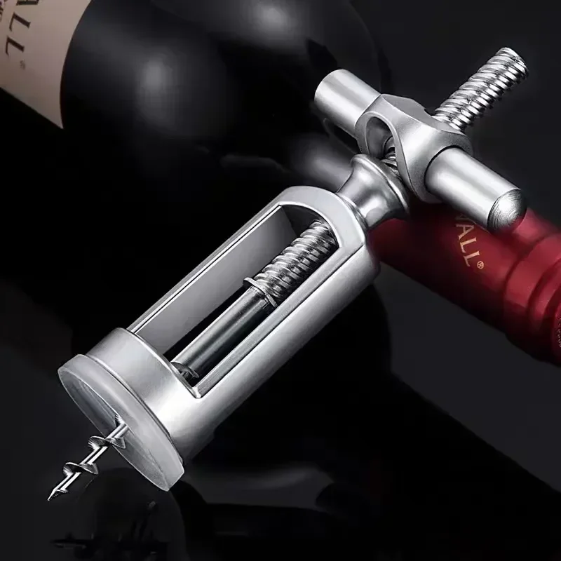 

Opener Design Corkscrew Zinc Can Bottle Europe Champagne Alloy Bar Leverage Puller Wine Tools Red Vintage Remover Opening Cork