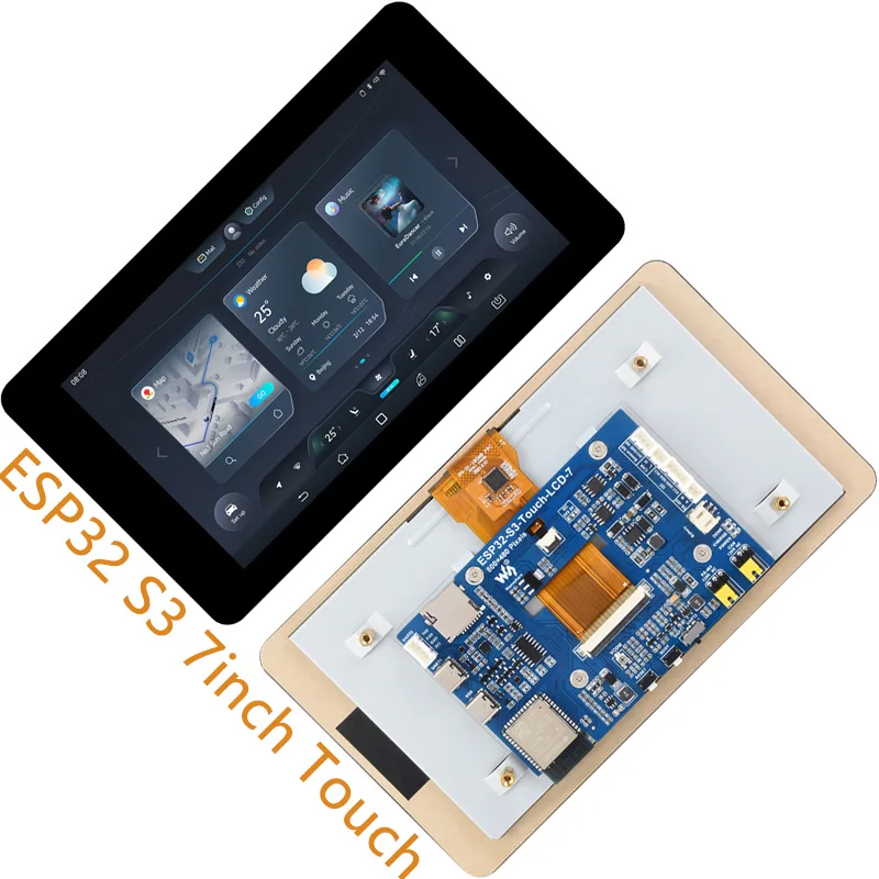 LCD ESP32-S3 ÷ ġũ,   CAN RS485 , 800  480, 7 ġ