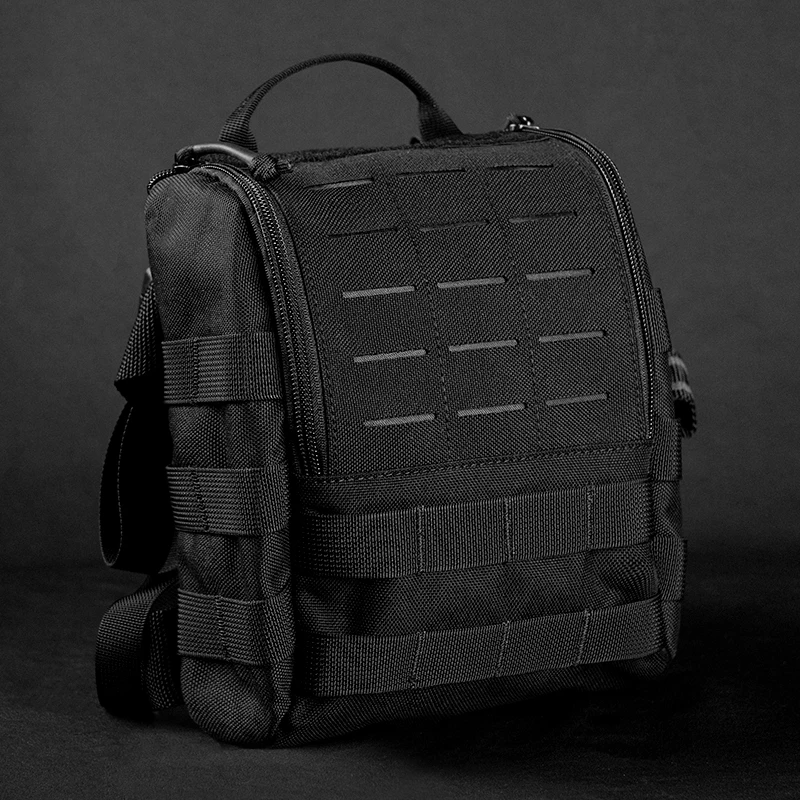 Jagd Taktisches Zubehör Wasserdichte Packung Molle Modulares System Gasmaske Oberschenkel Beintasche – Detail 4