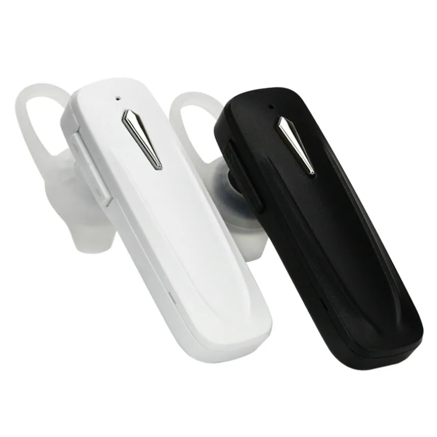 

Mini Wireless Bluetooth Earphone Stereo Bass Handsfree Headset With Microphone Ear Hook For iPhone Samsung Xiaomi Smart Phones