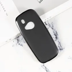 Silicone Protective Soft TPU Smartphone Case - 2.4 Back Shell for Nokia 3310 (2017) (TPU Black)