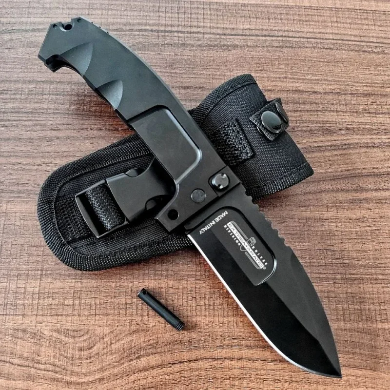 Extrema ratio RAO A Folding Knife Heavy Duty Sharp Folding Knife Outdoor Life-Saving Knife Stainless Steel Camping Knives 2