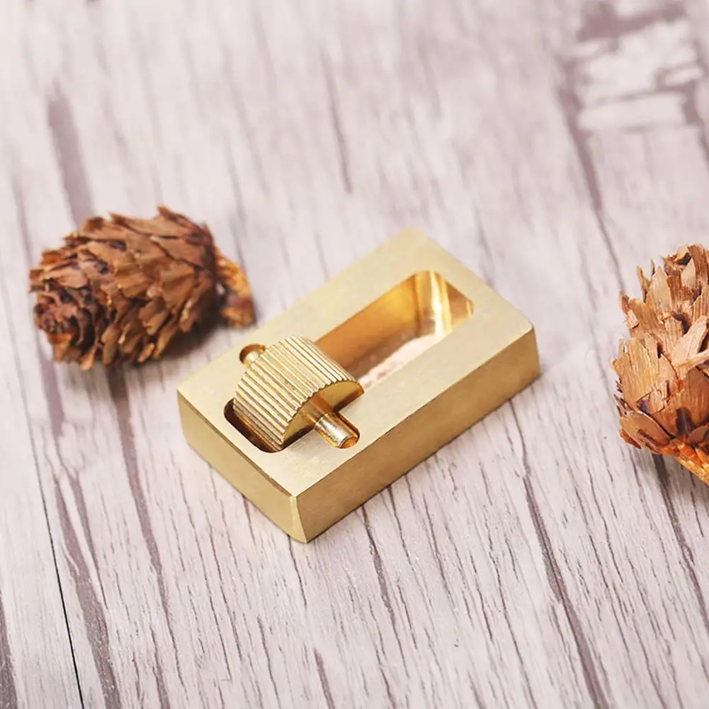 Leather Top Edge Dye Oil Roller Box Applicator DIY Leather Craft Edge Oil Painting Box With Two Rollers Leather Edge Paint Tool