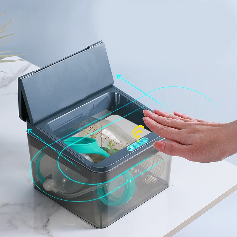 빠른 자외선 소독제 상자, 박테리아 및 바이러스 99.9%, 휴대폰 메이크업 도구, 신용 카드 키 안경 